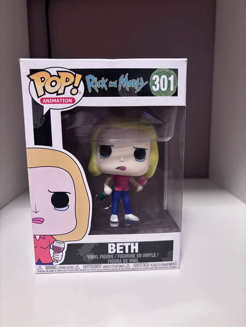 Funko Beth Vinyl Figure - RICK AND MORTY